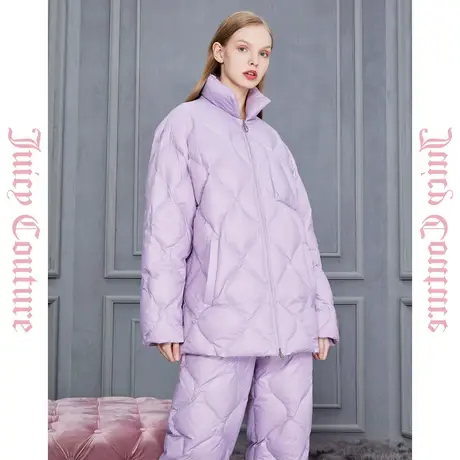Juicy Couture橘滋女装新款与你相遇异形分割女式品牌羽绒服反季商品大图