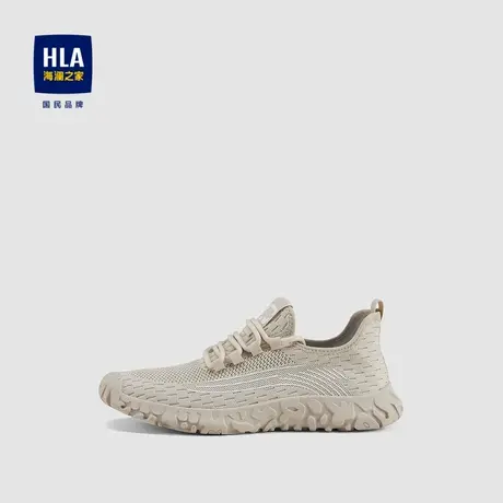 HLA/海澜之家系带休闲鞋透气舒适时尚有型简约运动风鞋子男商品大图