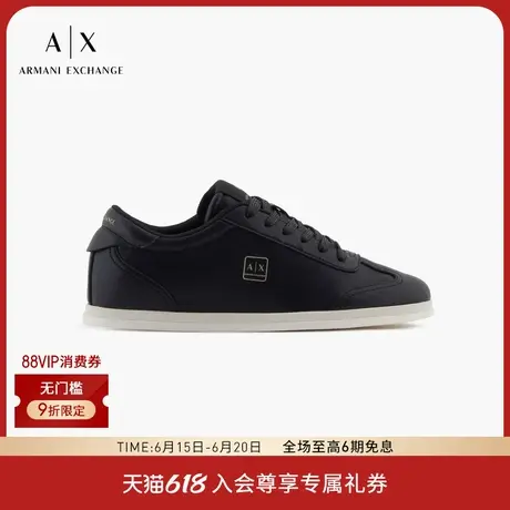 ARMANI EXCHANGE/阿玛尼2025夏季新款女士低帮平底T字头休闲鞋商品大图