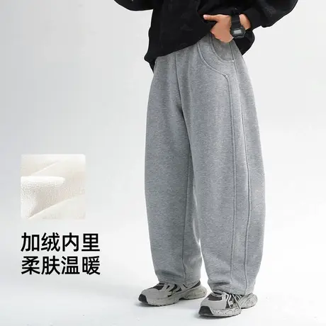 雪中飞kids儿童裤子男童女童运动裤2026新款春季女童保暖休闲裤子图片