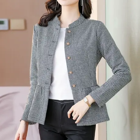 小香风外套女春秋2023年新款洋气早秋季夹克女士短外套小个子小众商品大图