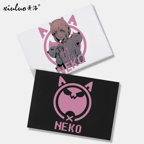 秀洛NEKO电子音乐世界手游赛特斯2上衣Cytus 2周边t恤男短袖宽松商品大图