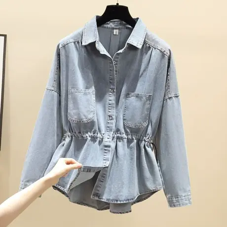 2023年新款春秋季法式复古衬衫女设计感小众长袖早秋别致上衣外套图片