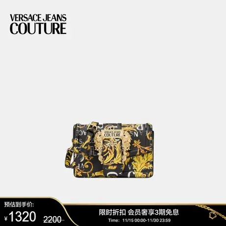 【甄选折扣】VERSACE JEANS COUTURE女士背提包印花小方包商品大图