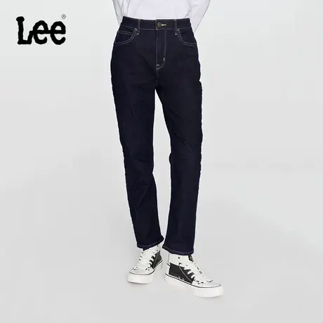 Lee商场同款24春季新品422标准高腰直脚清水洗女牛仔裤潮流显瘦图片