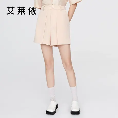 艾莱依商场同款短裤设计感小众百搭飞片时尚休闲裤夏季高级感裤子商品大图