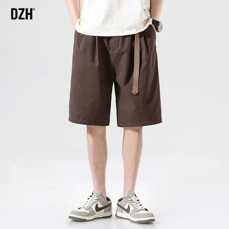 男士工装短裤男夏季潮牌宽松男款裤子2023新款美式五分裤休闲中裤商品大图