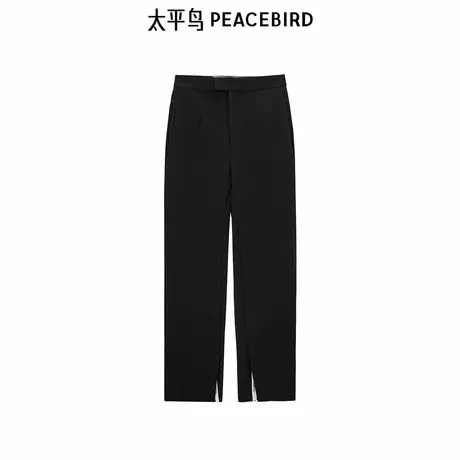 太平鸟女装年秋季新款气质烟管裤A1GBE3127图片