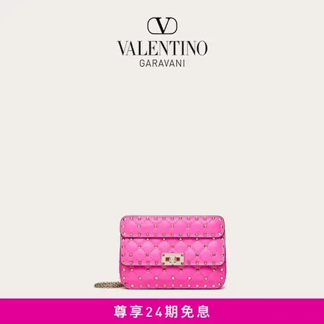【24期免息】华伦天奴VALENTINO女士 ROCKSTUD SPIKE 软羊革手袋商品大图