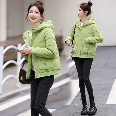 小个子加厚羽绒棉服女2023新款韩版宽松大码显瘦棉衣外套面包服冬图片