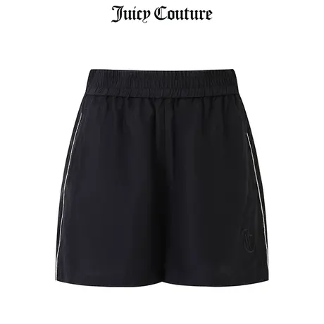 Juicy Couture橘滋美式夏季新款时尚高腰休闲宽松阔腿梭织短裤女商品大图