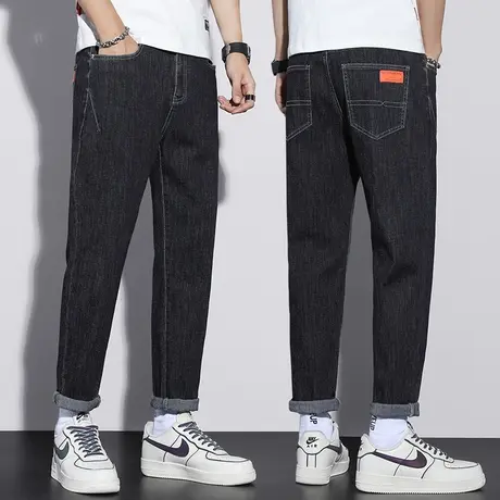 秋季春秋款广州新塘镇牛仔裤男士直筒宽松休闲男裤子2023年新款潮图片