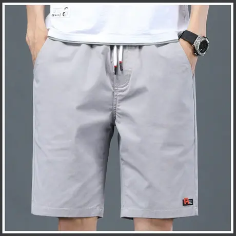 夏季工装休闲短裤男宽松运动中裤男士五分裤子大裤衩2023新款潮牌商品大图