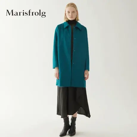 【奥莱清仓保暖季特价 】玛丝菲尔毛呢外套商品大图