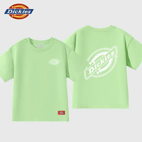 Dickies童装男童t恤短袖儿童美式休闲纯棉半袖女童夏季运动体恤A图片