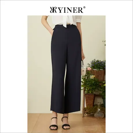 YINER音儿专柜女装2022夏季新款休闲裤8C32220800商品大图