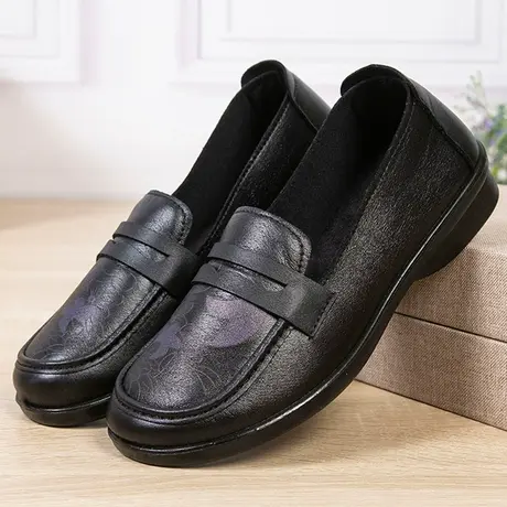 老北京布鞋官方旗舰店女防滑夏季中老年舒适妈妈老太太奶奶老人鞋商品大图