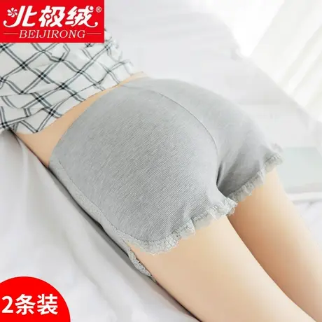 安全裤开叉女士防走光打底裤内裤夏薄款蕾丝平角四角保险裤商品大图