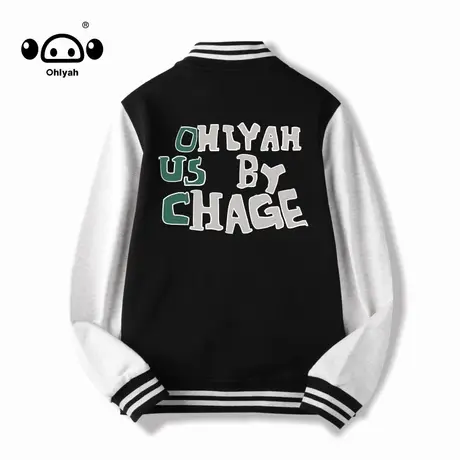 Ohlyah2023春外套女春秋2023年春季新款宽松潮ins薄款毛呢棒球服图片