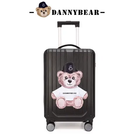丹尼熊出游行李箱旅行登机箱男女通用20寸折叠拉杆箱万向轮静音图片