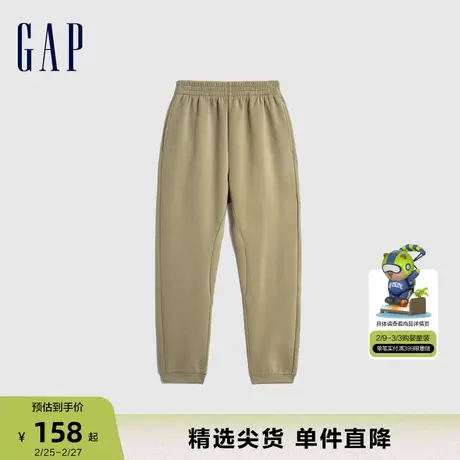 Gap男童秋款潮流空气三明治休闲长裤儿童装Scuba拼接卫裤797354商品大图