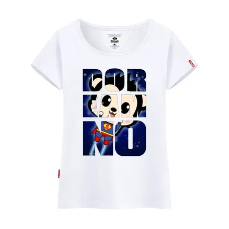 Ohlyah男女装夏棉短袖T半袖体恤衫修身休闲韩版时尚情侣上衣星空商品大图