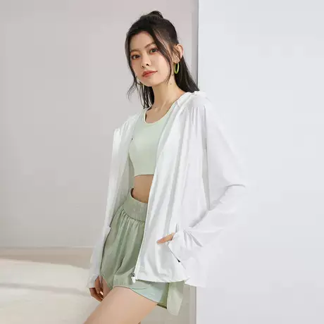 IEF/爱依服防晒衣2024夏季新款纯色简约宽松连帽大帽檐遮阳外套女图片