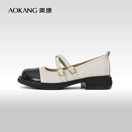 奥康女鞋 春秋季女士休闲时尚单鞋玛丽珍鞋公主风百搭日常商品大图