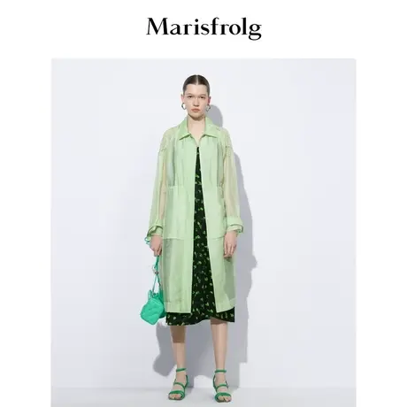 【奥莱清仓保暖季特价 】玛丝菲尔风衣商品大图