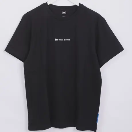 Lee23春夏新品男士时尚休闲短袖T恤纯棉多色圆领LMT0045563-11000图片
