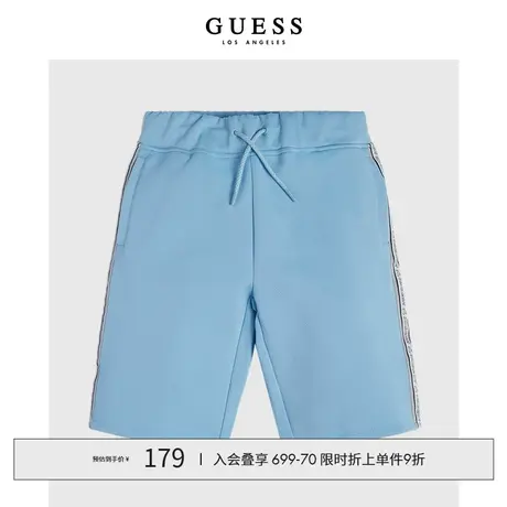【38上新季】GUESS小男孩经典舒适宽松抽绳休闲短裤图片