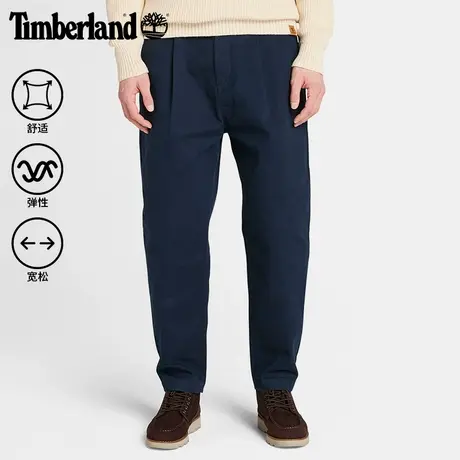Timberland添柏岚官方男装锥形长裤休闲商务通勤宽松大码|A5M32商品大图