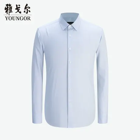 雅戈尔奥莱 商场同款男士衬衫秋季新款官方商务休闲长袖衬衫商品大图