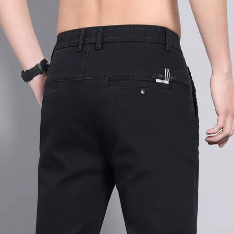 夏季薄款休闲裤男士冰丝西装西裤男裤子男款夏裤弹力上班工作西服商品大图