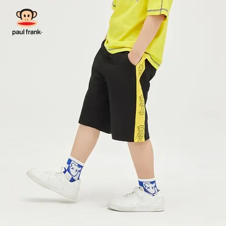 大嘴猴童装男童短裤2023年夏季新品中大童外穿儿童薄款五分裤子商品大图