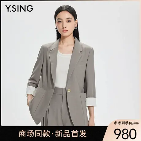 【商场同款】Y.SING衣香丽影2025年新款春西装中长外套150311903图片