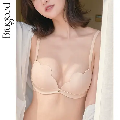 内衣女文胸夏季薄款小胸聚拢胸罩无痕聚拢无钢圈收副乳防下垂少女商品大图