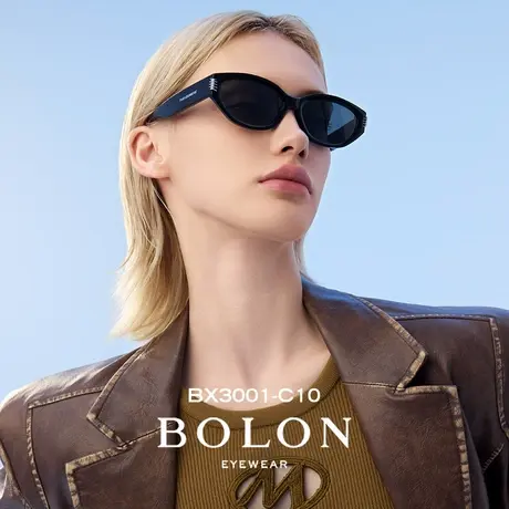 BOLON X THE OWNER联名小框猫眼潮搭太阳眼镜男偏光墨镜女BX3001图片