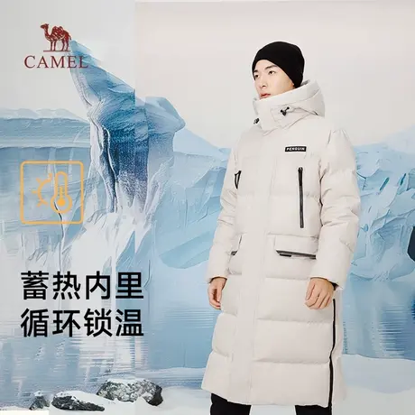 骆驼企鹅系列立领抓绒衣女2025秋季新款黑色摇粒绒情侣外套运动服商品大图