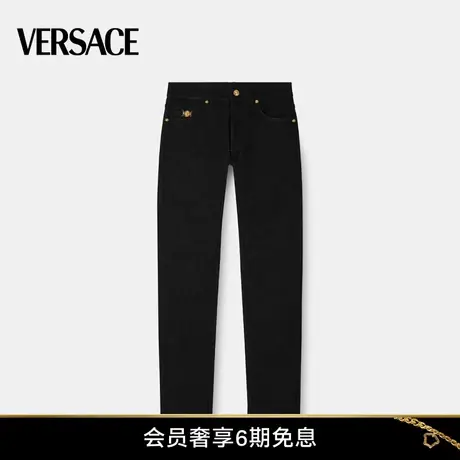 【甄选礼物】VERSACE/范思哲 男士Medusa Biggie牛仔裤美杜莎长裤商品大图