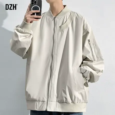 青少年日系棒球服外套男秋季高级感痞帅2023新款休闲运动夹克秋装商品大图