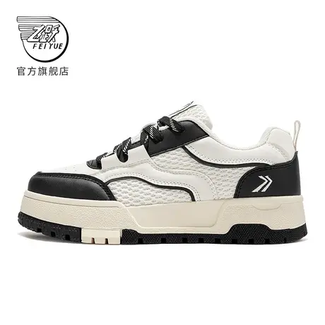 feiyue/飞跃板鞋女2024春季款潮流百搭休闲鞋厚底透气女鞋967商品大图