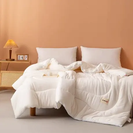 恒源祥被子冬被加厚保暖针织大豆被儿童学生单人被子被芯四季通用商品大图