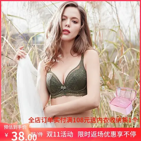 年中厂家清仓38元/件体态美薄0.3性感文胸内衣软钢圈胸罩108806B1商品大图