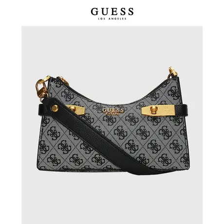 GUESS 女士法式不规则字母LOGO腋下包-SA839618商品大图