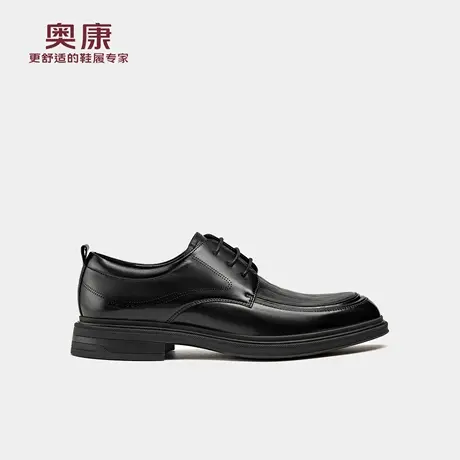 奥康 2025秋季新款男鞋正装皮鞋英伦风商务舒适透气系带婚礼皮鞋图片