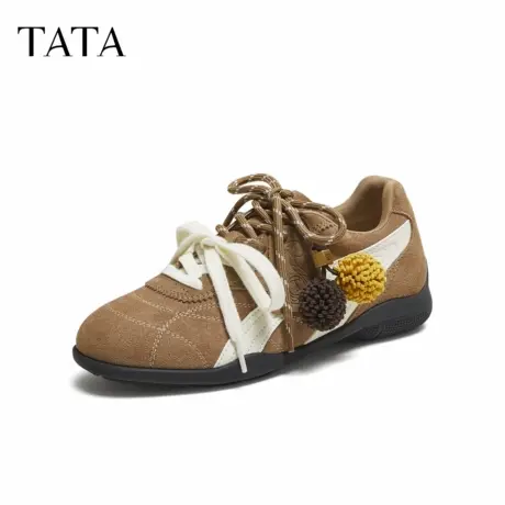 TATA/他她2025秋商场同款时尚休闲阿甘鞋女新款GTY01CM5商品大图