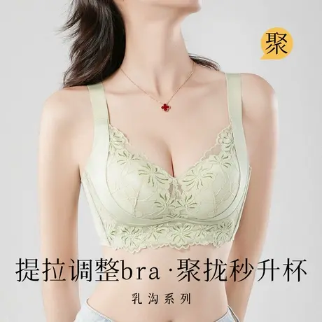 梦芭蒂聚拢提拉小胸聚拢显大内衣女侧收副乳轻塑形美背文胸罩新款图片