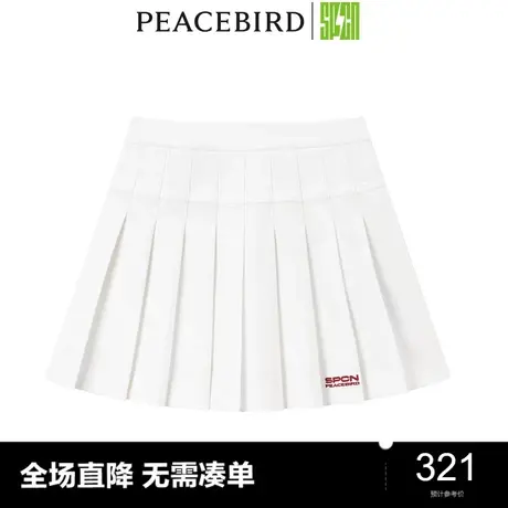 【商场同款】太平鸟女装2023年秋季新款SPCN橡筋百褶裙ASGED3101图片