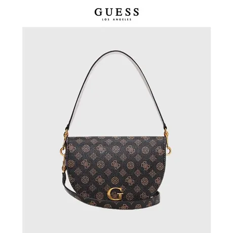 【38上新季】GUESS 女士时尚印花字母百搭腋下包图片